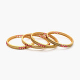 Women's Bangle - Golden, Women Bangles & Bracelets, Chase Value, Chase Value
