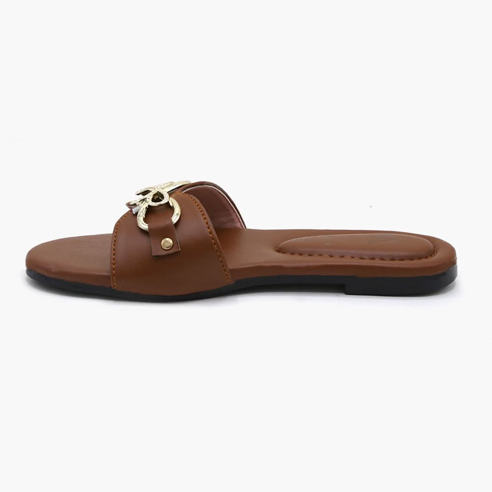 Girls Slipper - Mustard, Girls Slippers, Chase Value, Chase Value