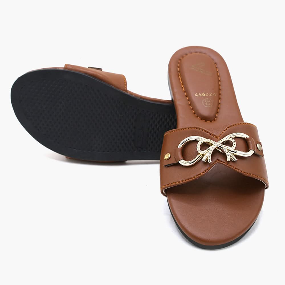 Girls Slipper - Mustard, Girls Slippers, Chase Value, Chase Value