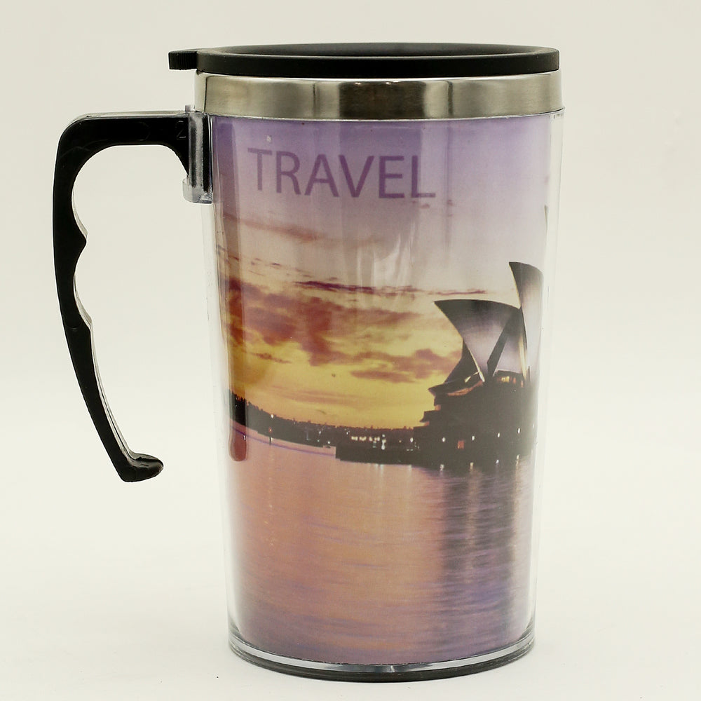 Stainless Steel Travelling Mug - 450ML, Thermos & Mug, Chase Value, Chase Value