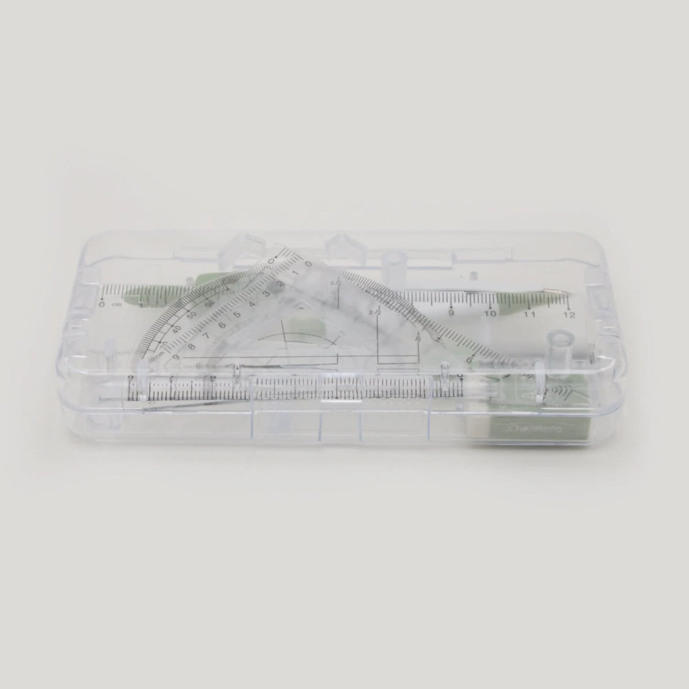 Compass Box - Green, Pencil Boxes & Stationery Sets, Chase Value, Chase Value
