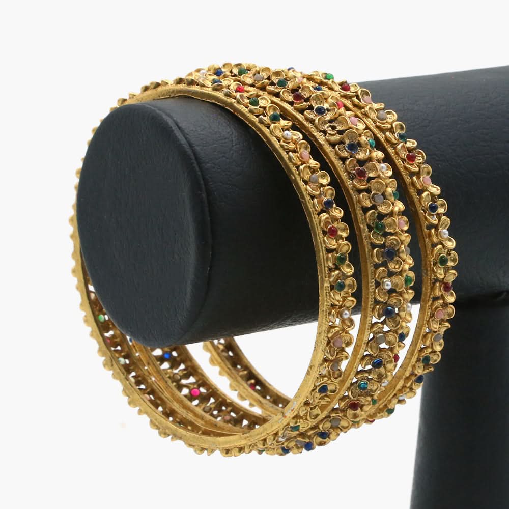 Women's Bangle - Golden, Women Bangles & Bracelets, Chase Value, Chase Value