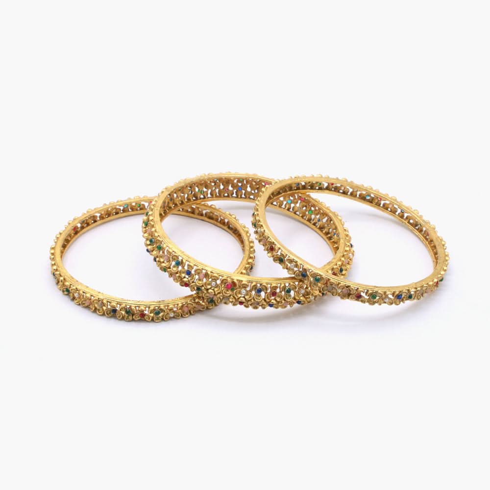 Women's Bangle - Golden, Women Bangles & Bracelets, Chase Value, Chase Value