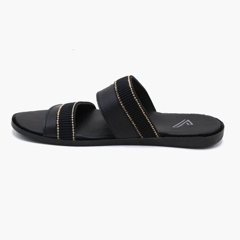 Men's Casual Slipper - Black, Men's Slippers, Chase Value, Chase Value