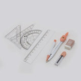 Compass Box - Peach, Pencil Boxes & Stationery Sets, Chase Value, Chase Value