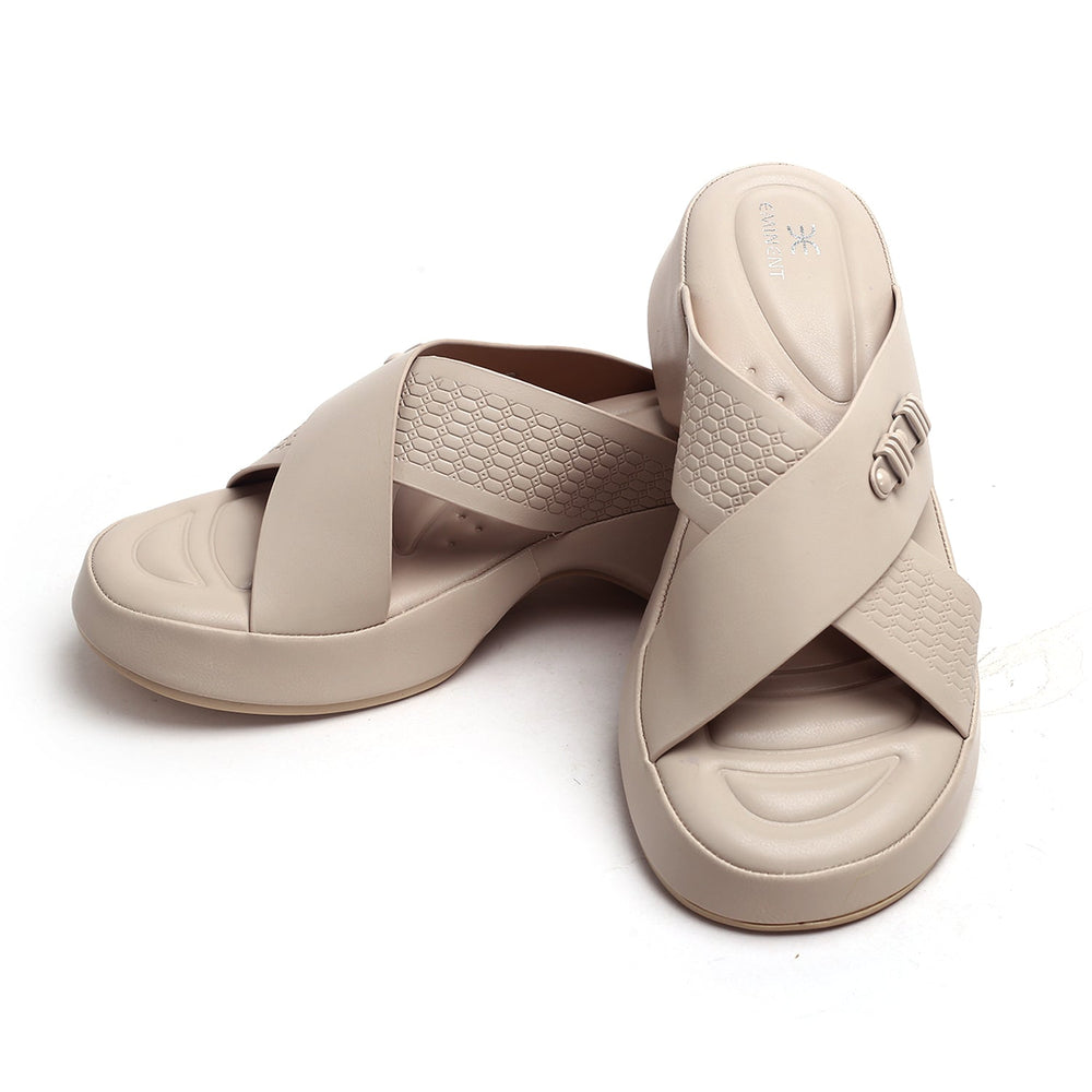 Eminent Women's Softy Slipper - Beige, Women Slippers, Eminent, Chase Value