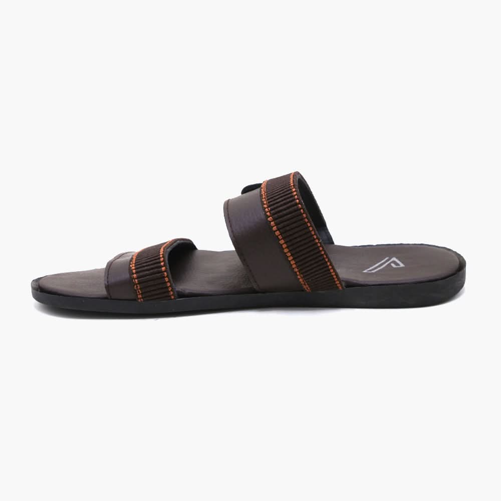 Men's Casual Slipper - Brown, Men's Slippers, Chase Value, Chase Value