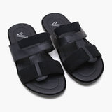 Men's Casual Slipper - Black, Men's Slippers, Chase Value, Chase Value