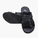 Men's Casual Slipper - Black, Men's Slippers, Chase Value, Chase Value