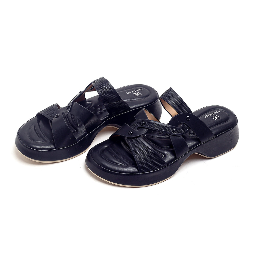 Eminent Women's Softy Slipper - Black, Women Slippers, Eminent, Chase Value