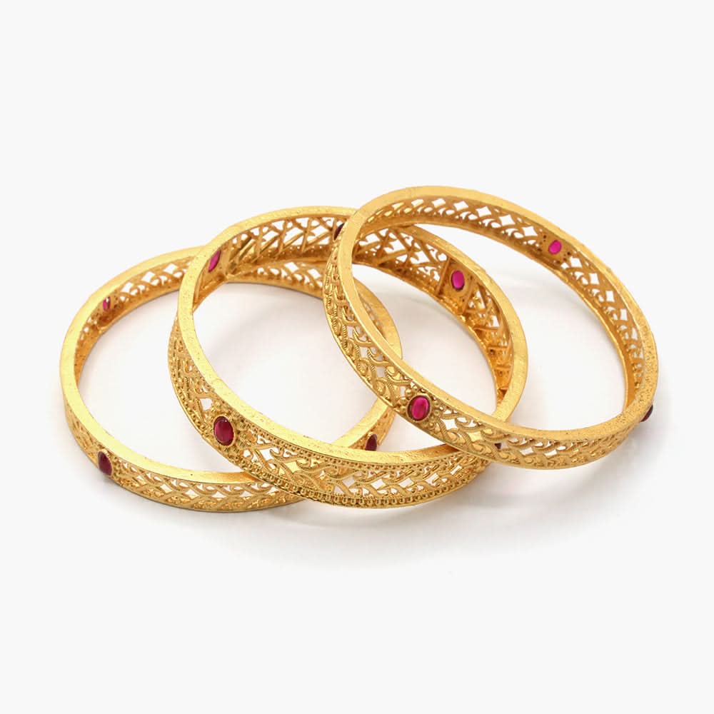 Women's Bangle - Golden, Women Bangles & Bracelets, Chase Value, Chase Value
