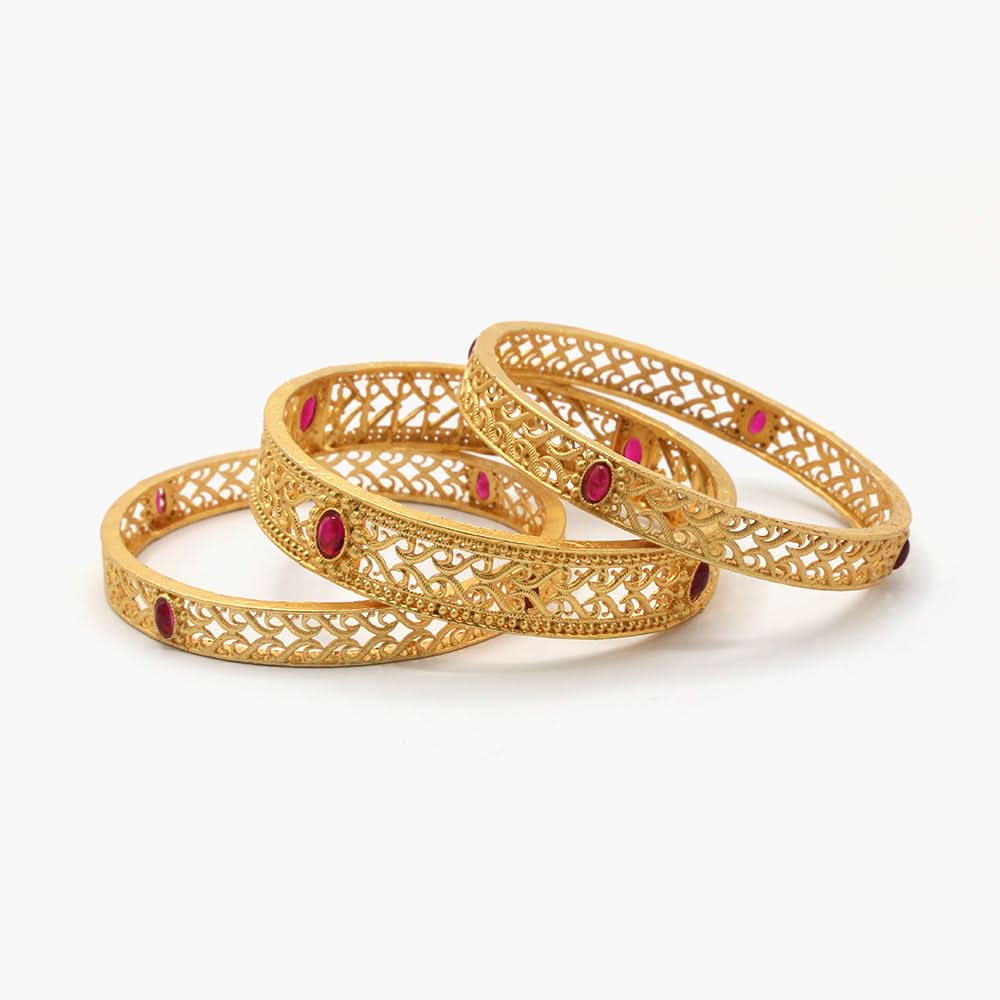 Women's Bangle - Golden, Women Bangles & Bracelets, Chase Value, Chase Value