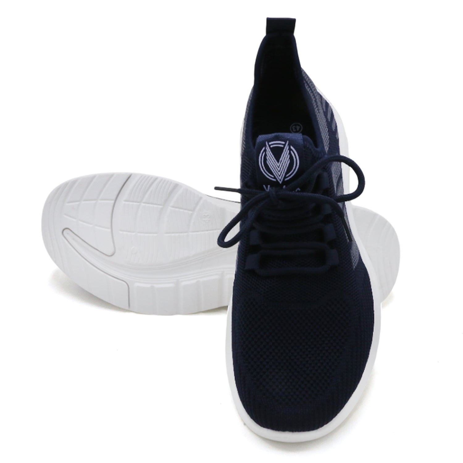 Lightweight Lace-up Slip-on Jogger XT-5513 - Blue, Men's Sports Shoes, Chase Value, Chase Value