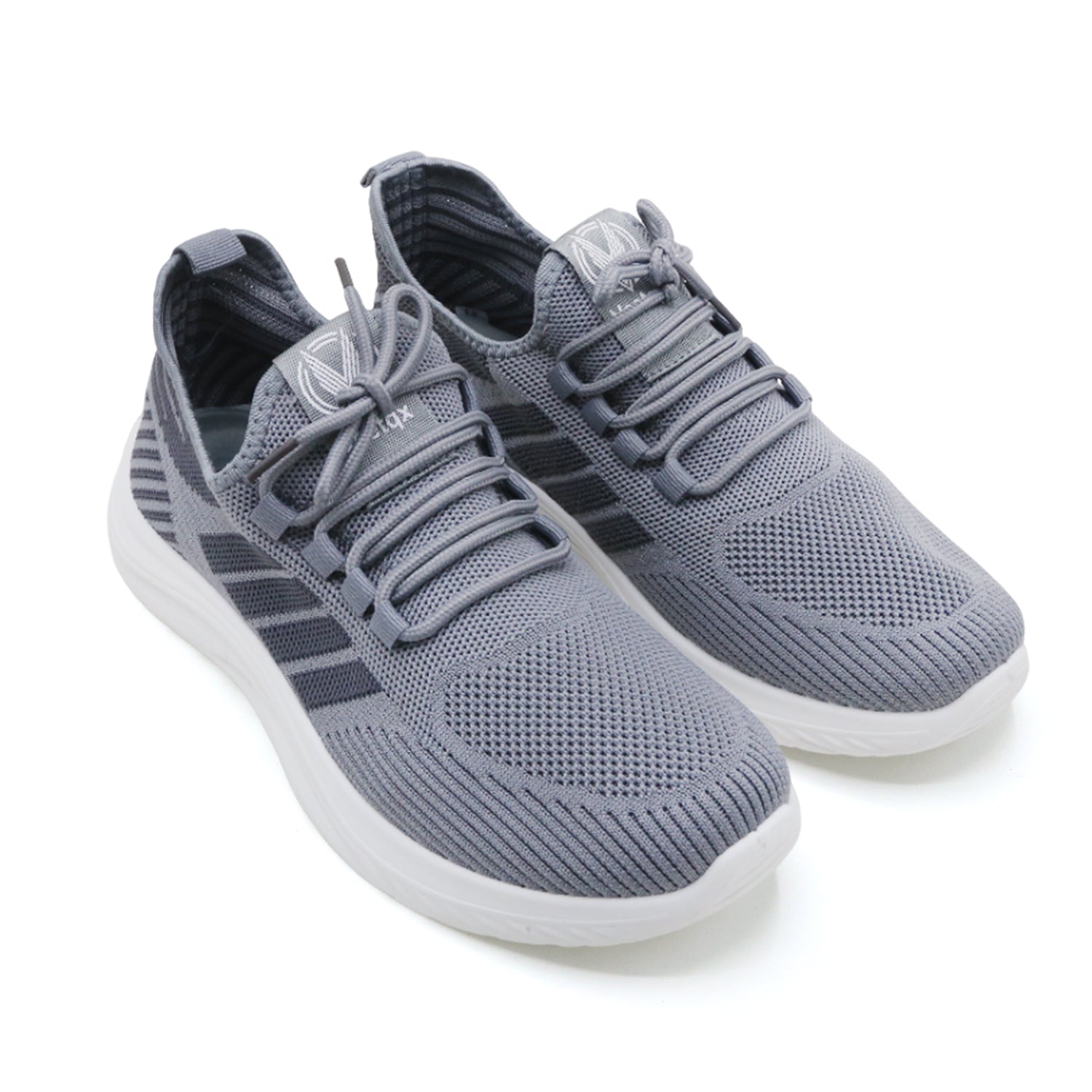 Lightweight Lace-up Slip-on Jogger XT-5513 - Grey, Men's Sports Shoes, Chase Value, Chase Value