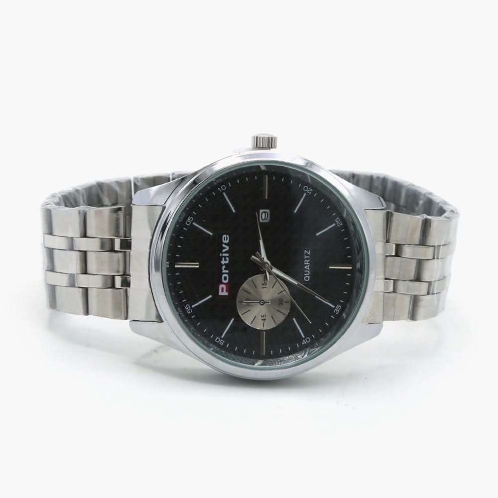 Men's Chain Watch - Silver, Men's Watches, Chase Value, Chase Value