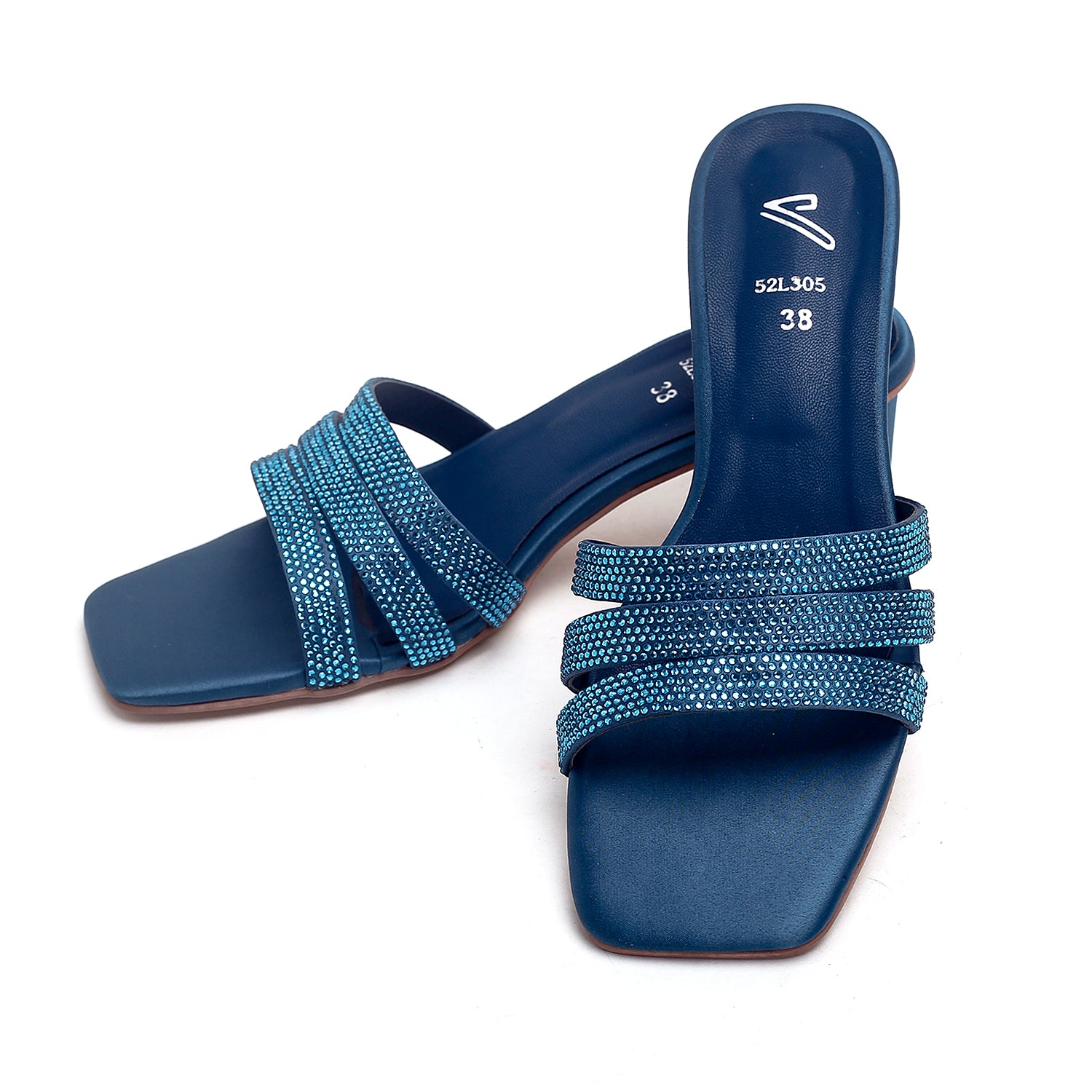 Women's Heel - Cyan, Women Heels, Chase Value, Chase Value