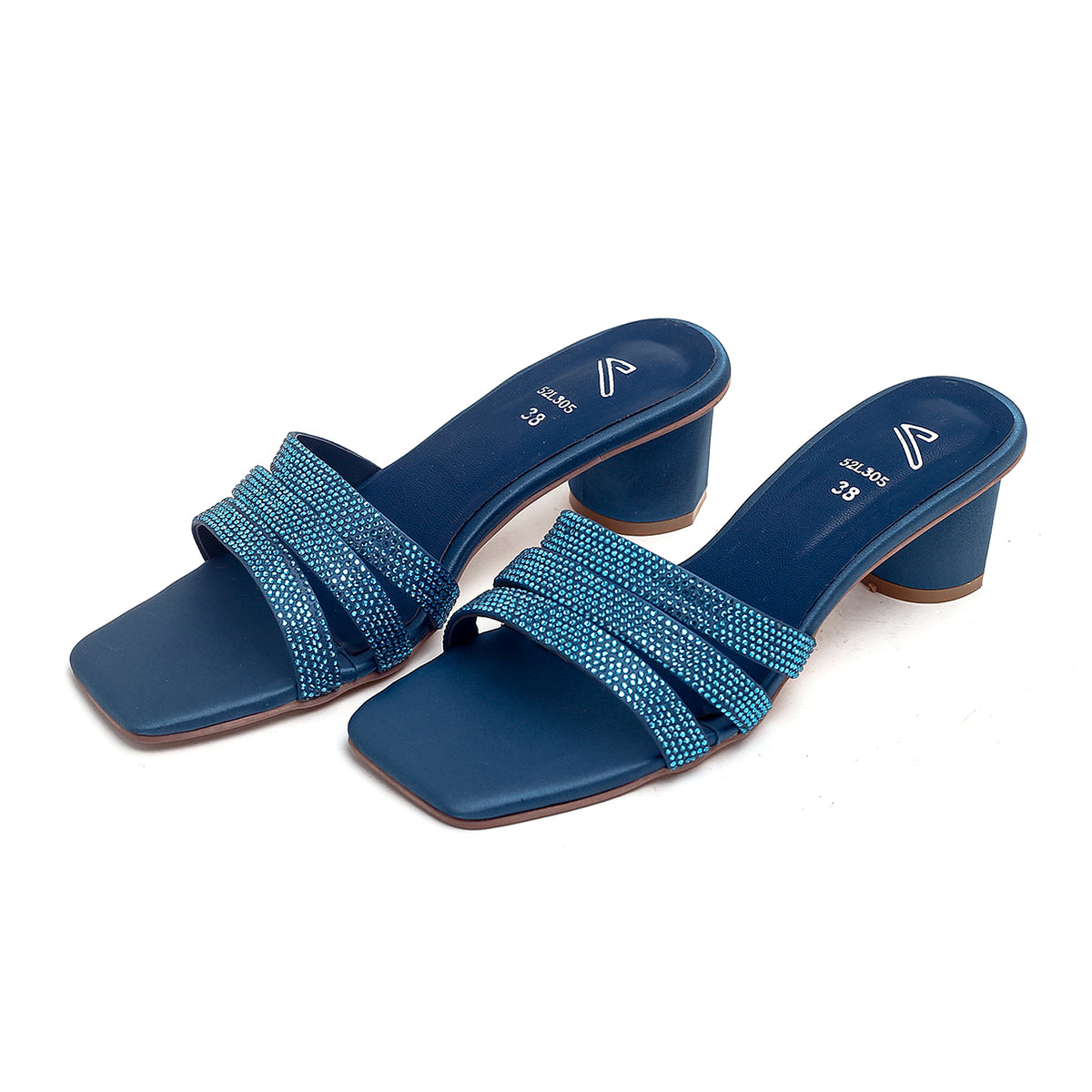 Women's Heel - Cyan, Women Heels, Chase Value, Chase Value