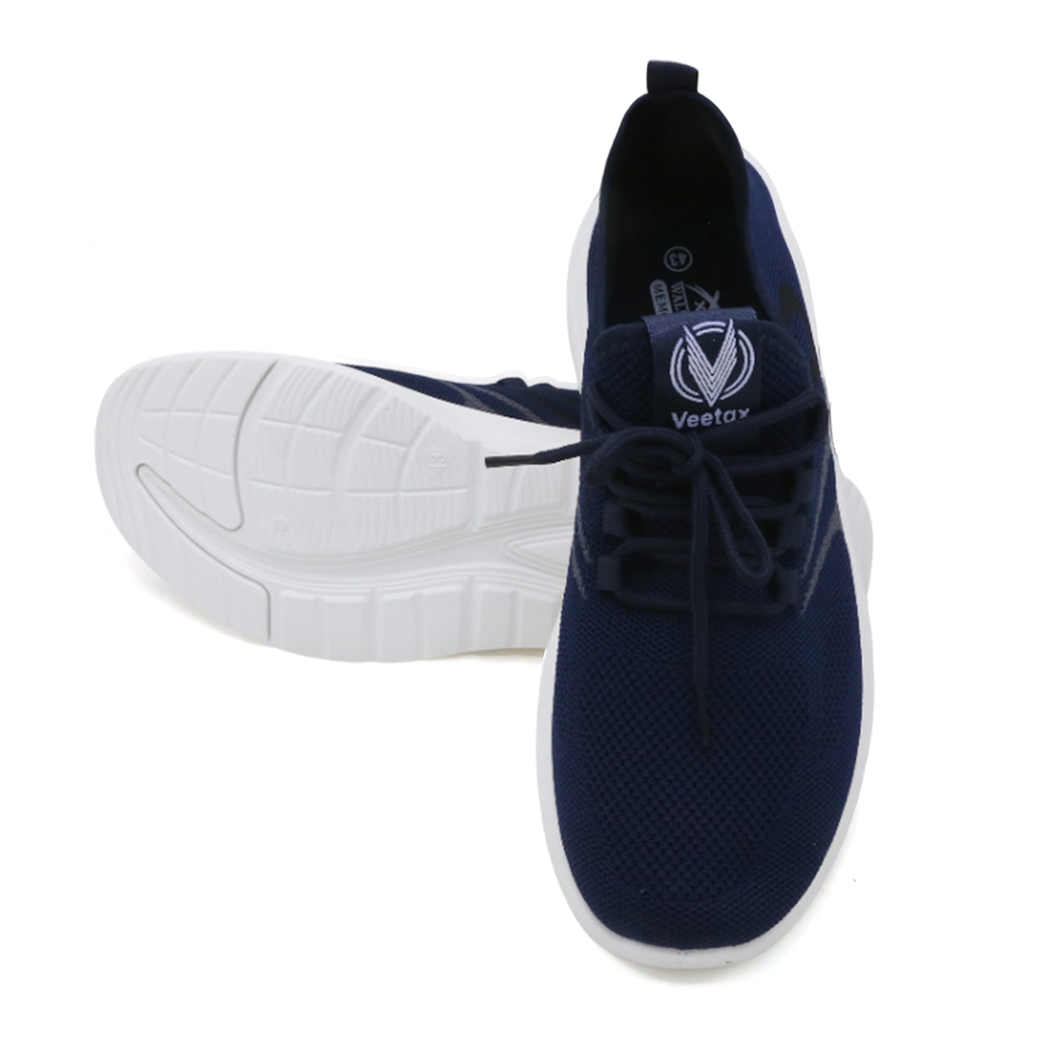 Lightweight Lace-up Slip-on Jogger XT-5512 - Blue, Men's Sports Shoes, Chase Value, Chase Value