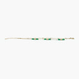 Women's Ankilet - Golden and Green, Women Foot Jewellery, Chase Value, Chase Value