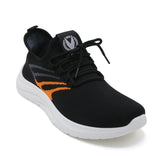 Lightweight Lace-up Slip-on Jogger XT-5512 - Black, Men's Sports Shoes, Chase Value, Chase Value