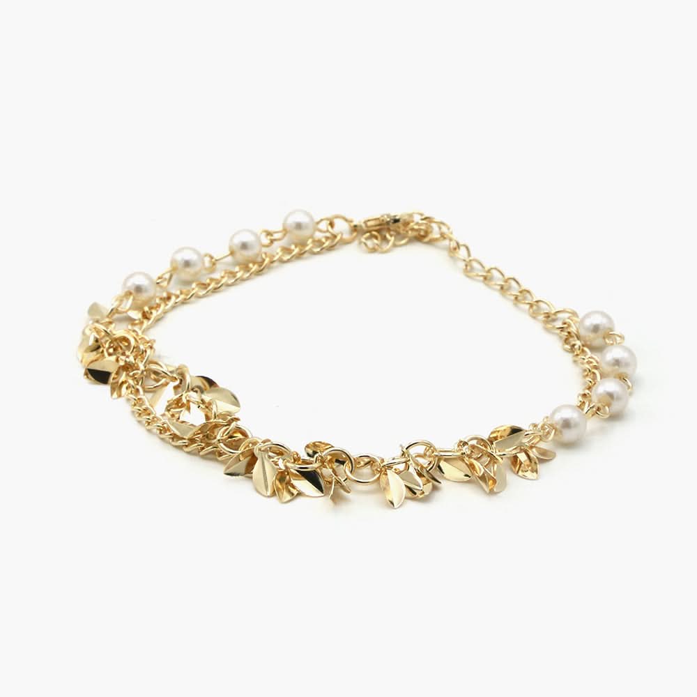 Women's Ankilet - Golden, Women Foot Jewellery, Chase Value, Chase Value