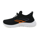 Lightweight Lace-up Slip-on Jogger XT-5512 - Black, Men's Sports Shoes, Chase Value, Chase Value