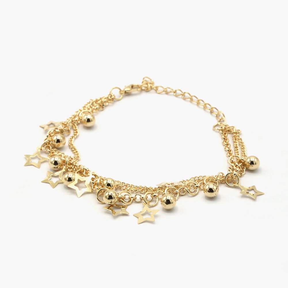 Women's Ankilet - Golden, Women Foot Jewellery, Chase Value, Chase Value