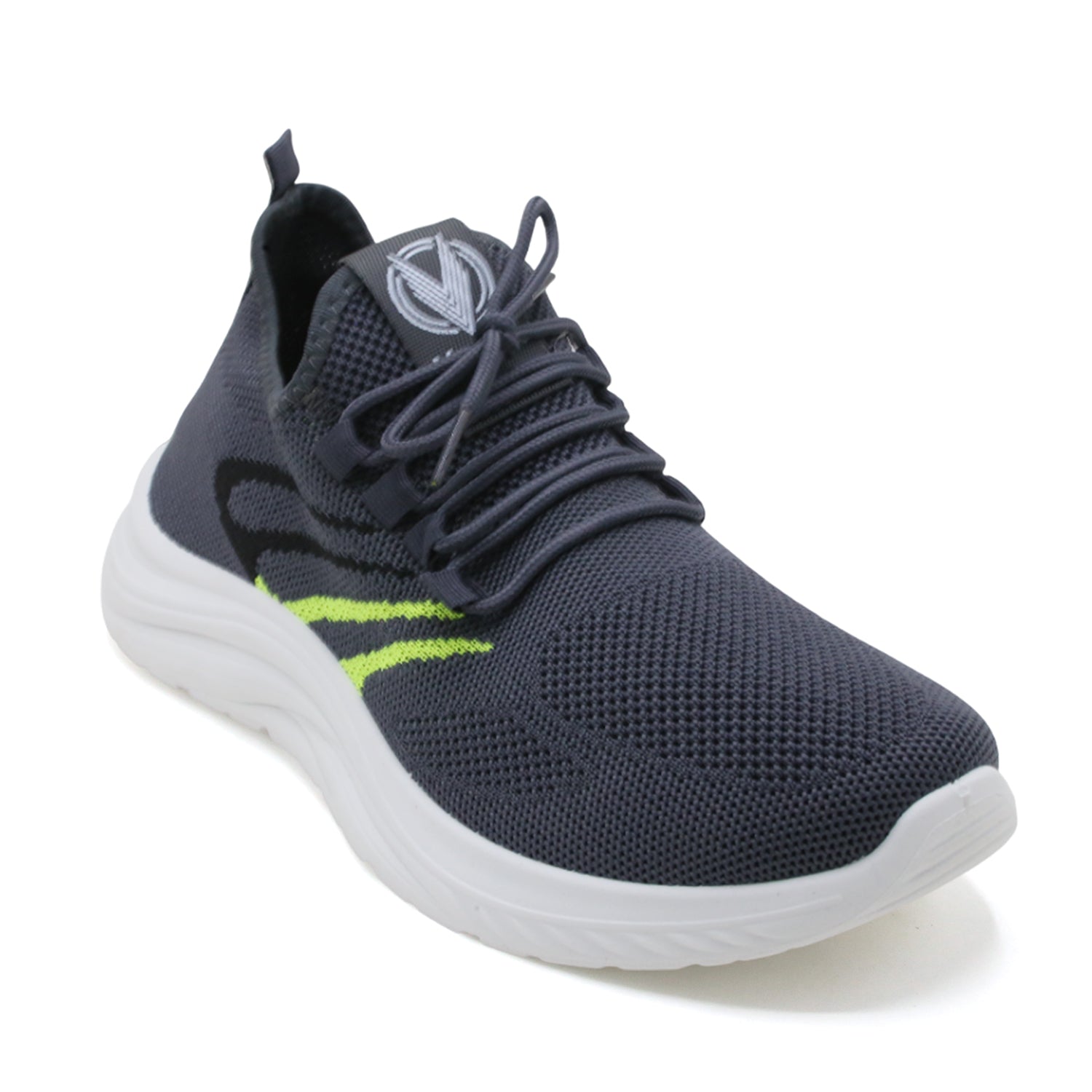 Lightweight Lace-up Slip-on Jogger XT-5512 - Grey, Men's Sports Shoes, Chase Value, Chase Value