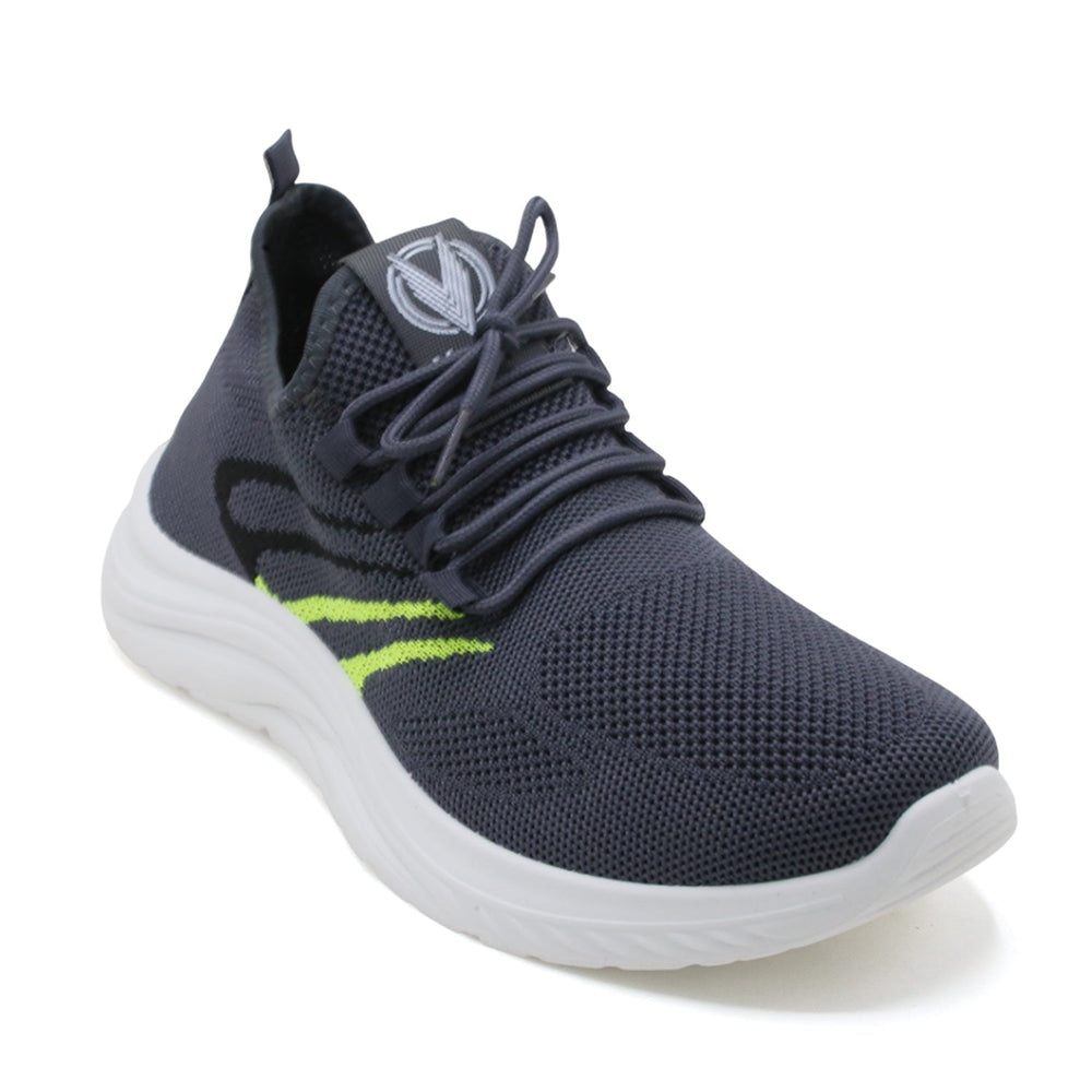 Lightweight Lace-up Slip-on Jogger XT-5512 - Grey, Men's Sports Shoes, Chase Value, Chase Value