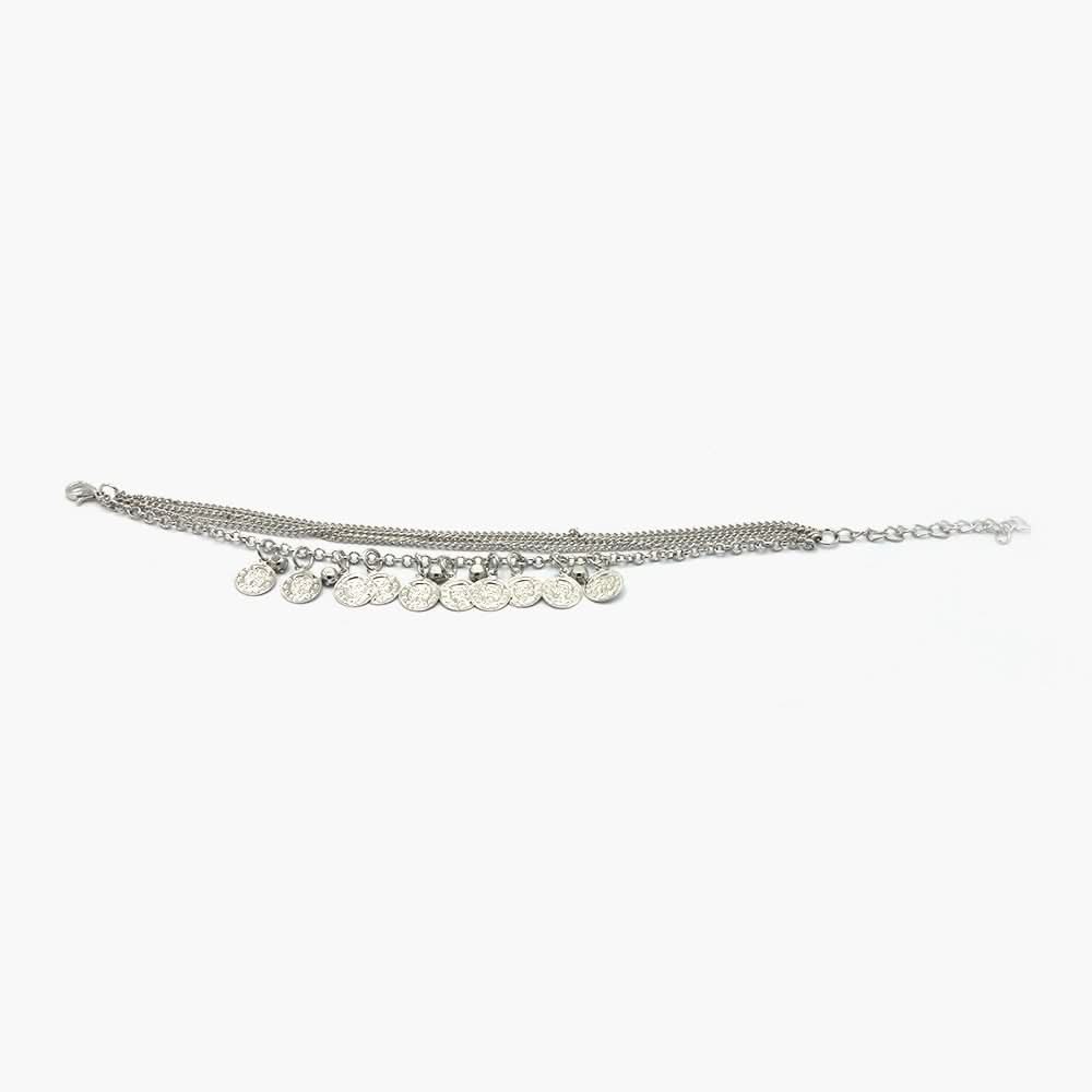 Women's Ankilet - Silver, Women Foot Jewellery, Chase Value, Chase Value