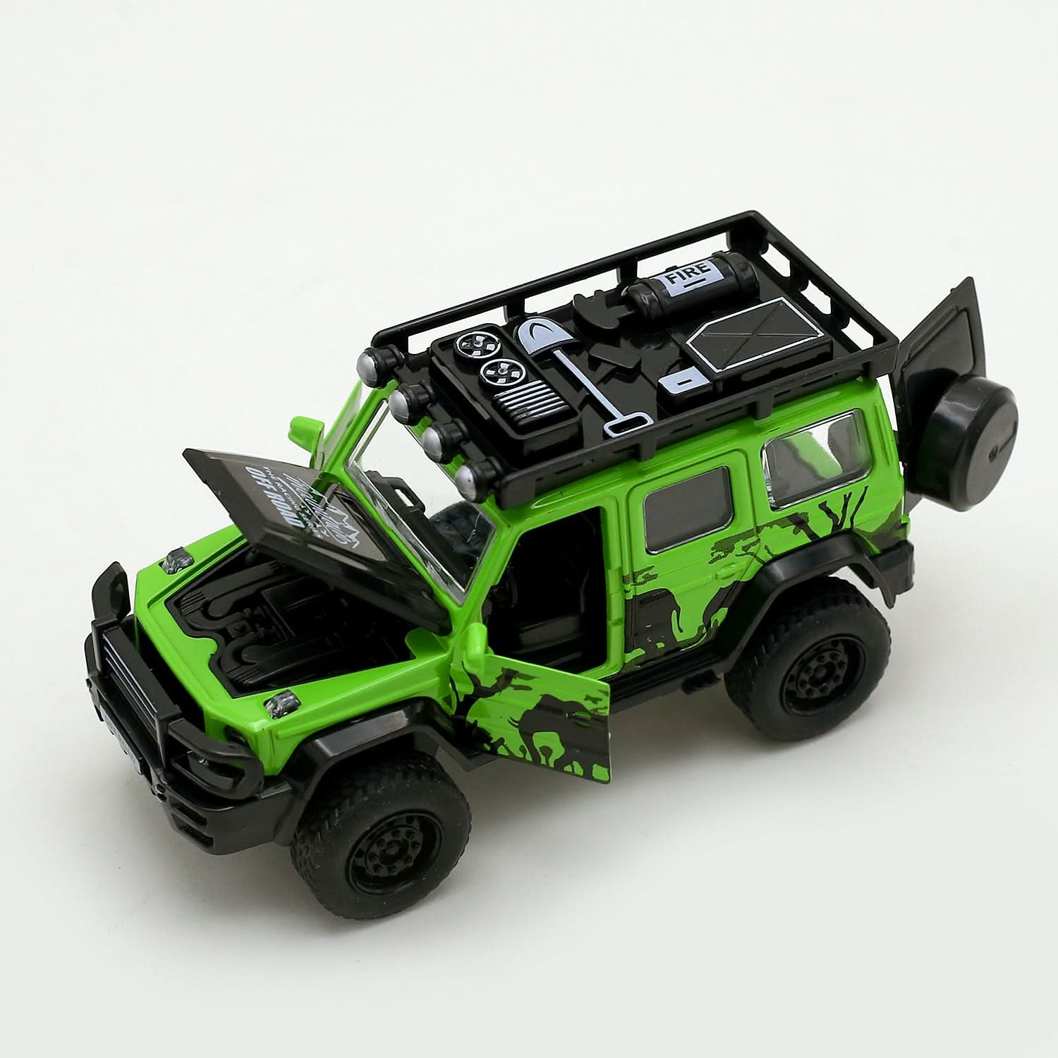 Die-Cast Jeep Menbabos Plexus Forest, Die-cast Model Car, Chase Value, Chase Value