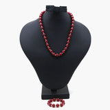 Girls Mala - Maroon, Girls Jewellery Sets, Chase Value, Chase Value