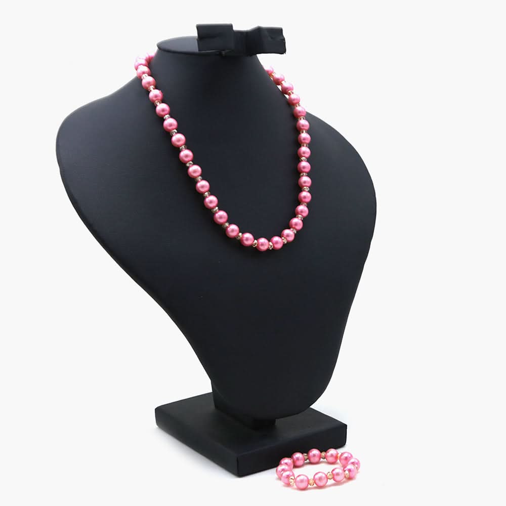 Girls Mala - Pink, Girls Jewellery Sets, Chase Value, Chase Value
