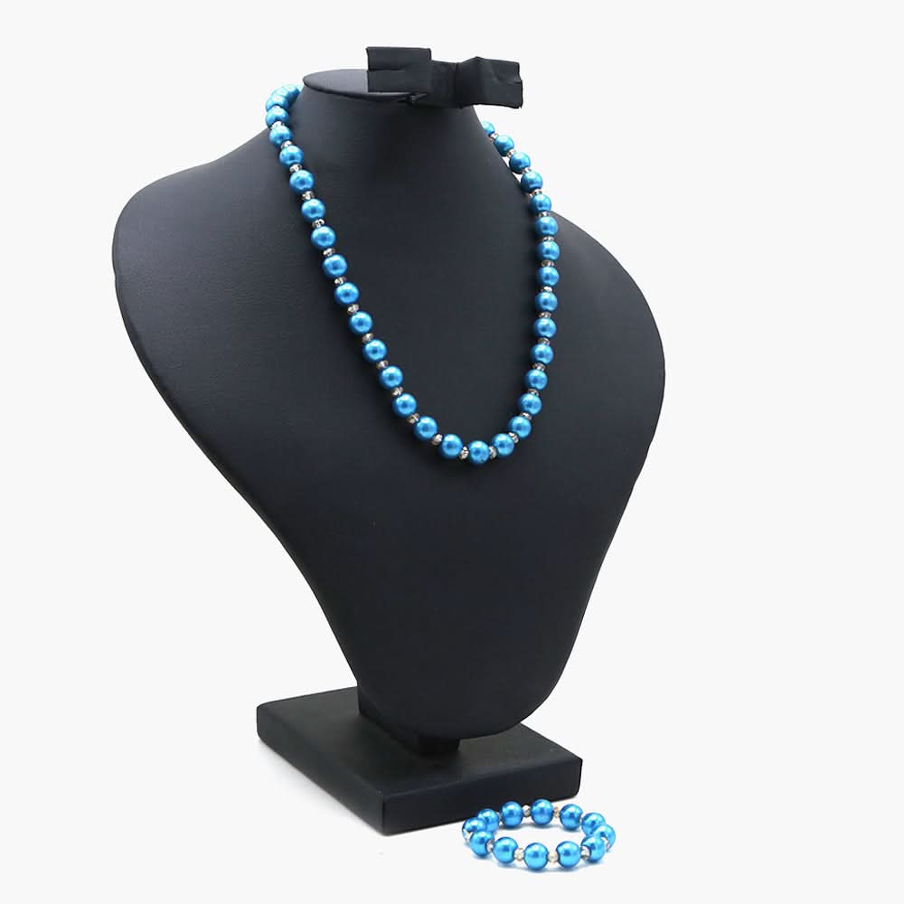 Girls Mala - Blue, Girls Jewellery Sets, Chase Value, Chase Value