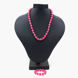 Girls Mala - Dark Pink, Girls Jewellery Sets, Chase Value, Chase Value