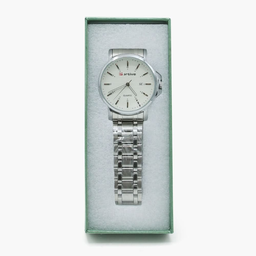 Men's Chain Watch - Silver, Men's Watches, Chase Value, Chase Value