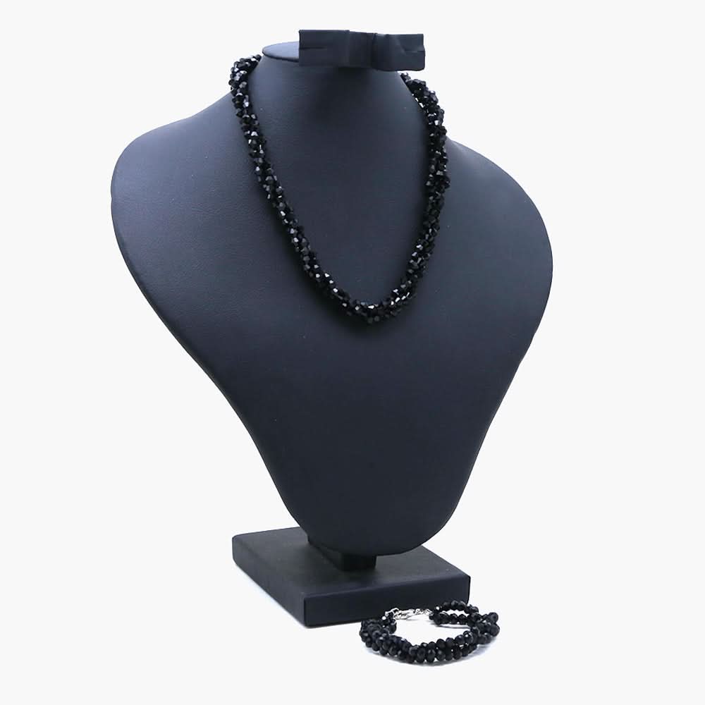 Girls Mala - Black, Girls Jewellery Sets, Chase Value, Chase Value