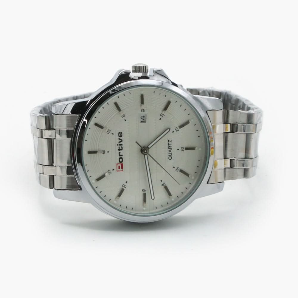 Men's Chain Watch - Silver, Men's Watches, Chase Value, Chase Value