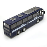 Friction Police Bus - Navy Blue, Non-Remote Control, Chase Value, Chase Value