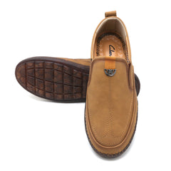 Men's Casual Shoes - Mustard