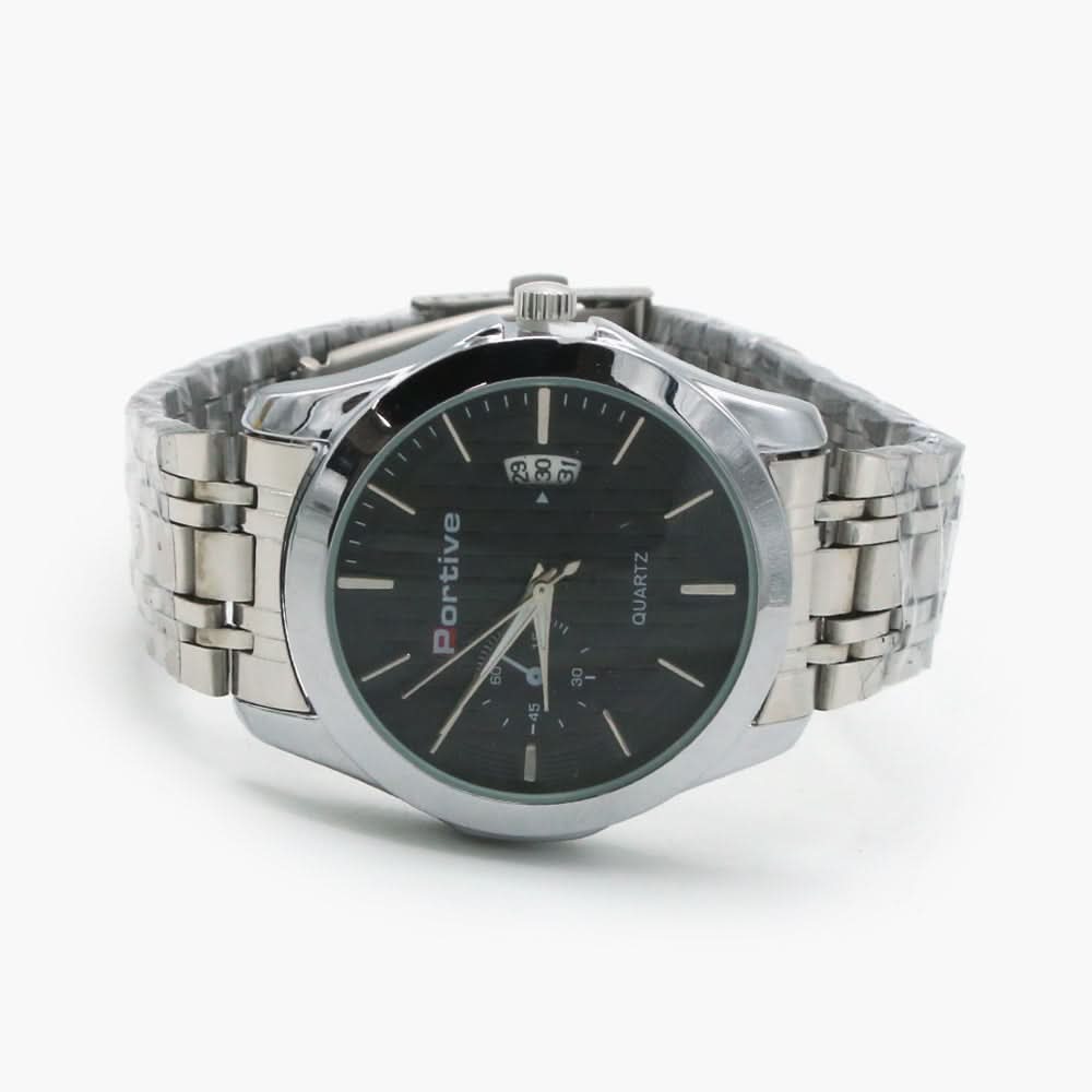 Men's Chain Watch - Silver, Men's Watches, Chase Value, Chase Value