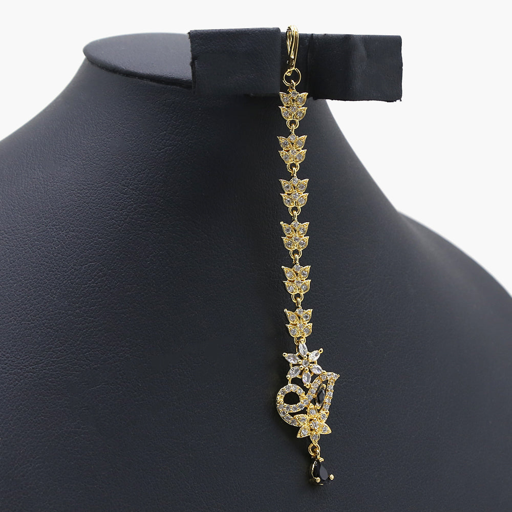 Ad Tikka - Golden, Women Hair & Head Jewellery, Chase Value, Chase Value