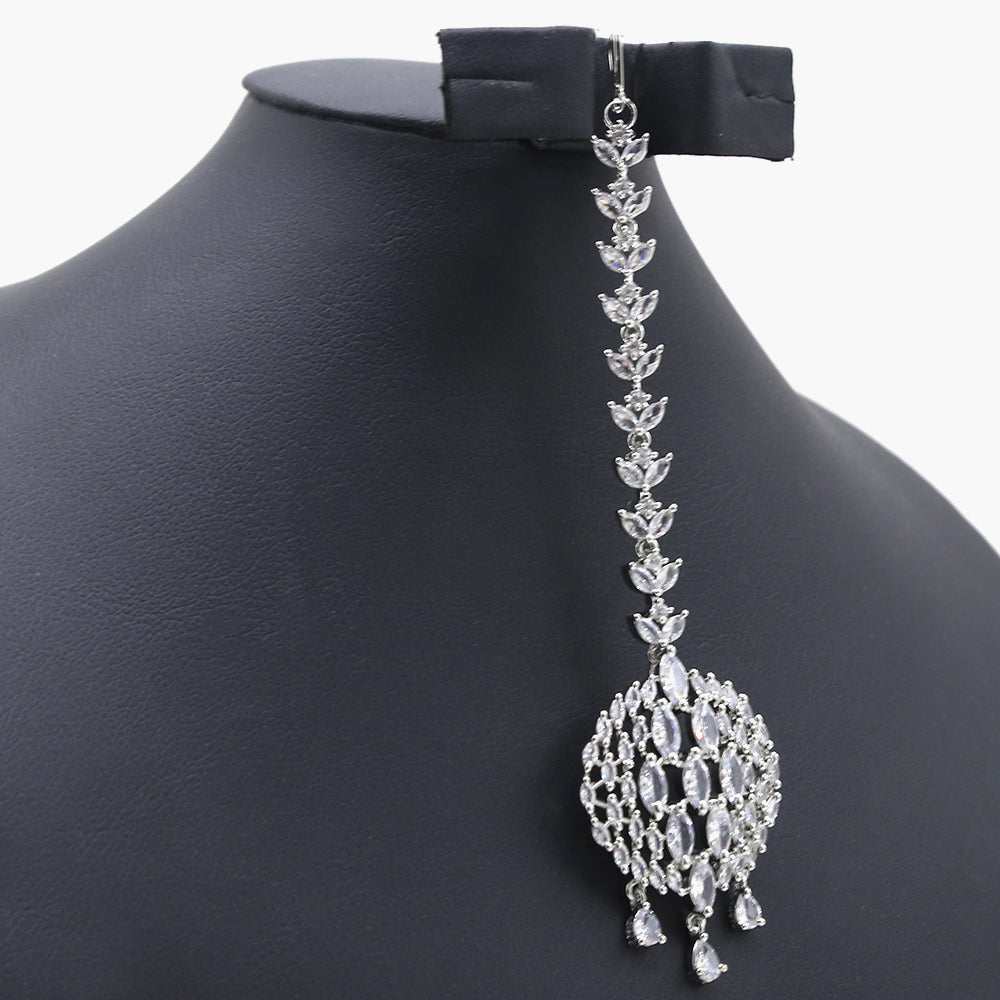 Ad Tikka - Silver, Women Hair & Head Jewellery, Chase Value, Chase Value