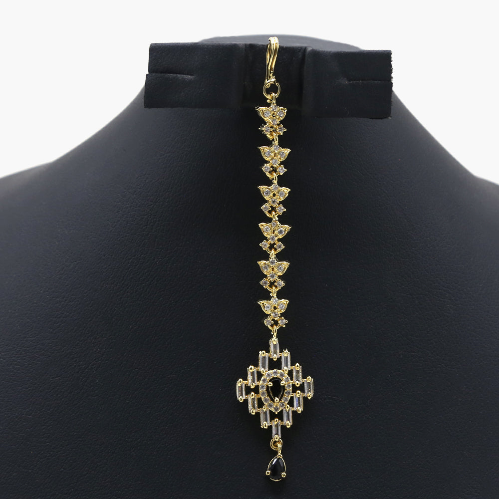 Ad Tikka - Golden, Women Hair & Head Jewellery, Chase Value, Chase Value