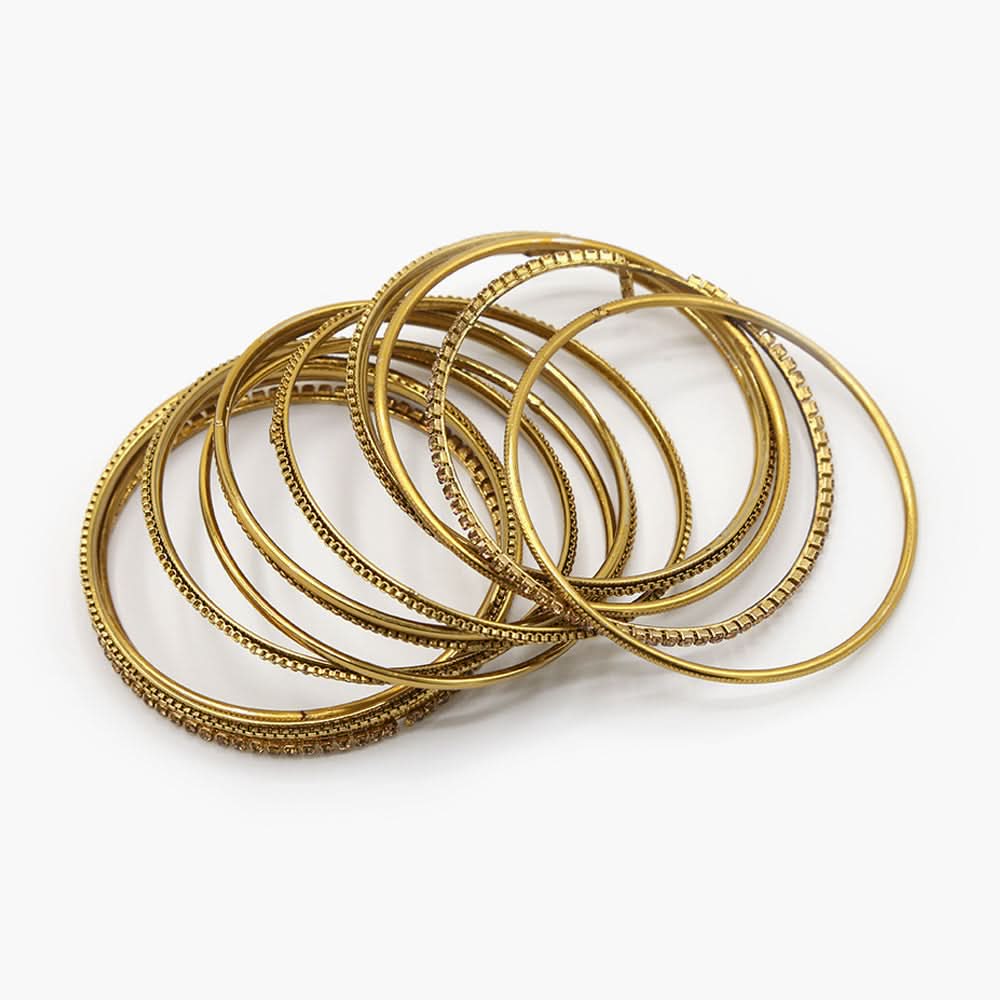 Women's Bangles - Golden, Women Bangles & Bracelets, Chase Value, Chase Value