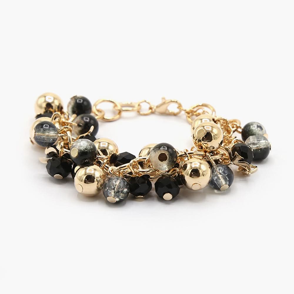 Women's Metal Bracelet - Black, Women Bangles & Bracelets, Chase Value, Chase Value