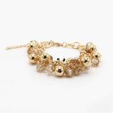 Women's Metal Bracelet - Golden, Women Bangles & Bracelets, Chase Value, Chase Value