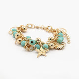 Women's Metal Bracelet - Cyan, Women Bangles & Bracelets, Chase Value, Chase Value