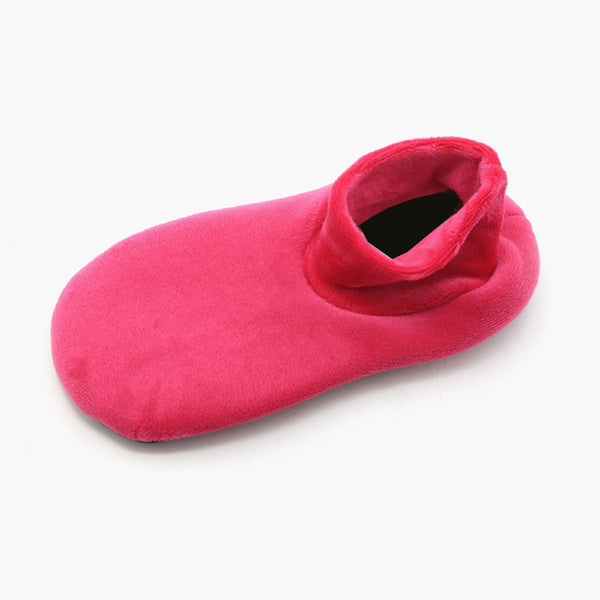 Kids Velvet Sock - Pink