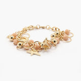 Women's Metal Bracelet - Pink, Women Bangles & Bracelets, Chase Value, Chase Value